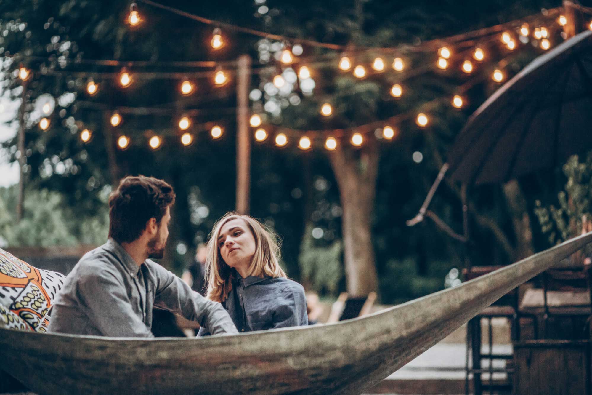 New couple getting to know each other